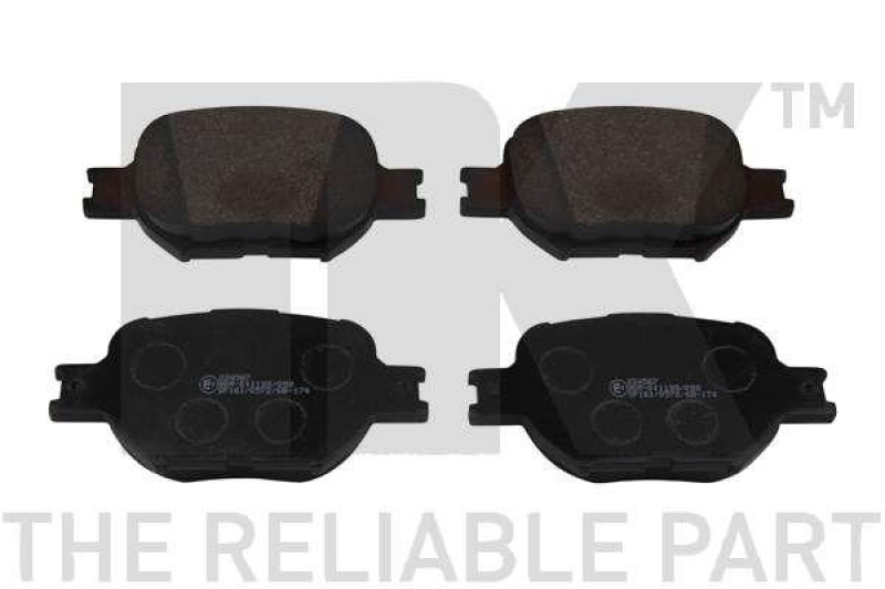 NK 224567 Bremsbelagsatz, Scheibenbremse f&uuml;r LEXUS, TOYOTA