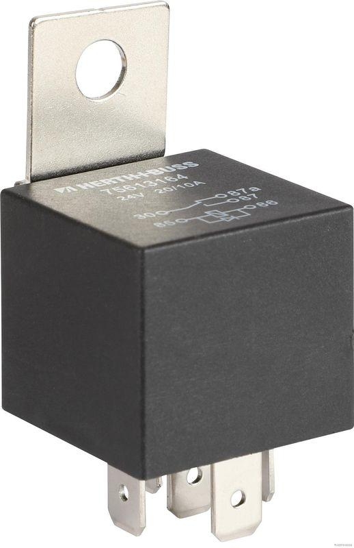 HERTH+BUSS 75613164 Relais, Arbeitsstrom 24 V, 10 - 20 A, 5 pins, Diode