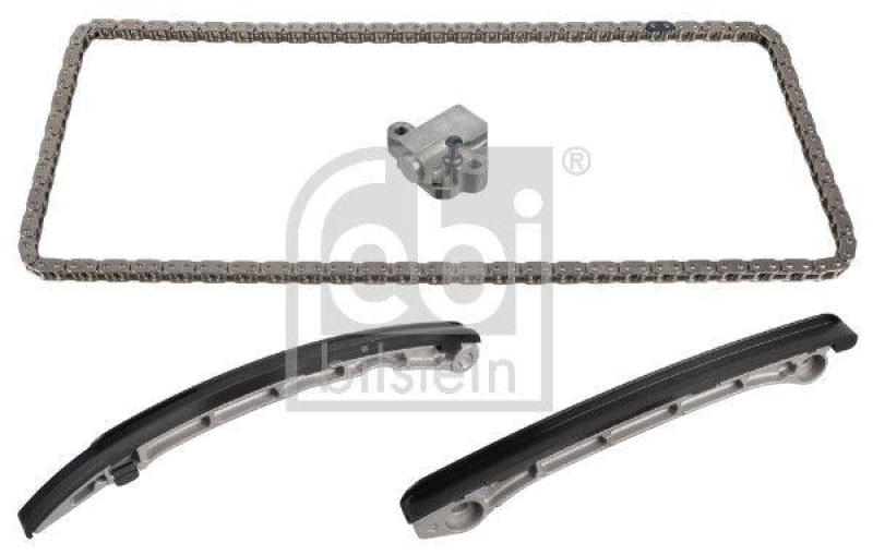 FEBI BILSTEIN 170105 Steuerkettensatz f&uuml;r Nockenwelle, mit Gleitschienen und Kettenspanner f&uuml;r MAZDA