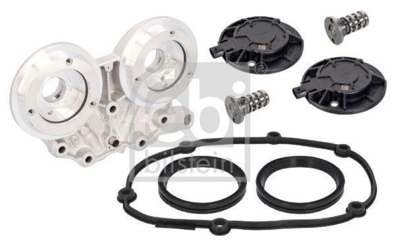 FEBI BILSTEIN 183500 Lagerbock für Nockenwelle, mit Ventilen und Dichtungen für VW-Audi