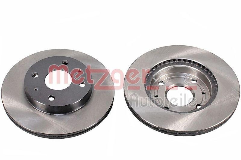 METZGER 6110980 Bremsscheibe Lack/Ks f&uuml;r DAIHATSU/SUBARU VA links/rechts