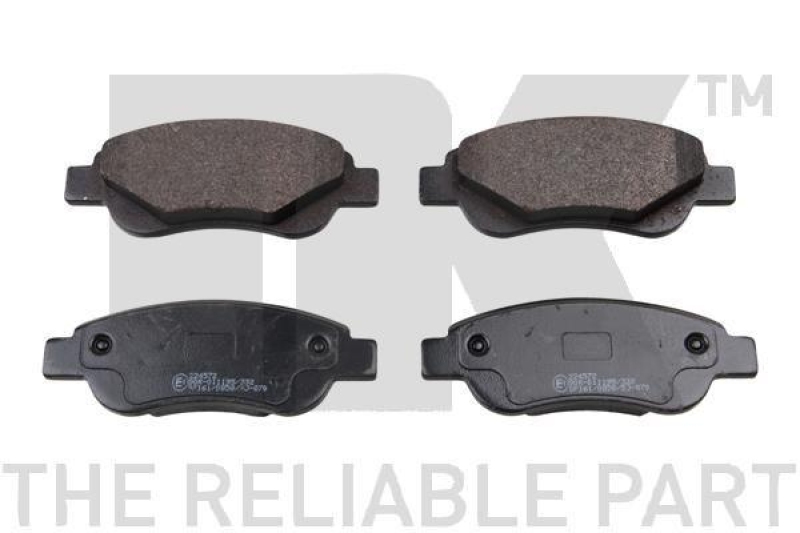 NK 224572 Bremsbelagsatz, Scheibenbremse f&uuml;r CITROEN, PEUGEOT, TOYOTA
