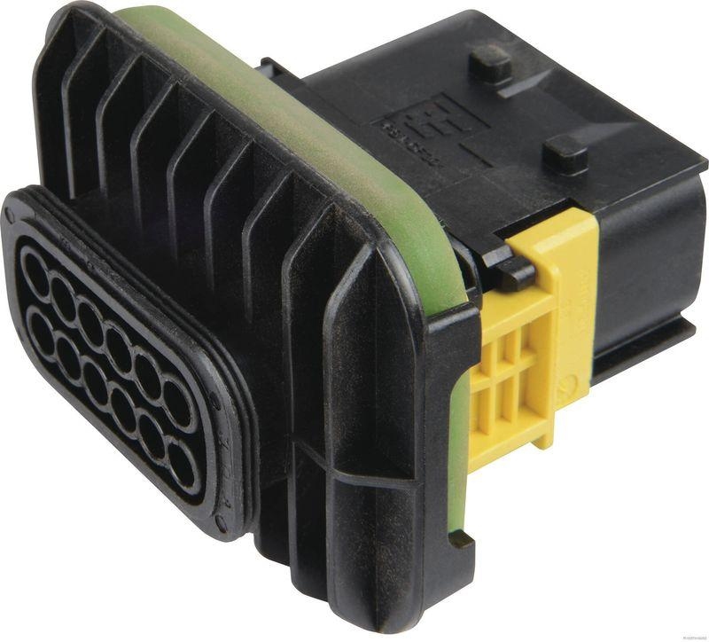 HERTH+BUSS 50391333 Steckgehäuse HDSCS, 12-polig, mit Flansch