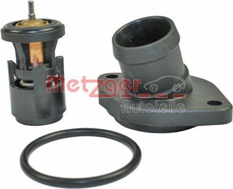 METZGER 4006155 Thermostat K&uuml;hlmittel, Mit Geh&auml;use f&uuml;r SEAT/SKODA/VW/&Ouml;FFNUNGSTEMP. [&deg;C]87