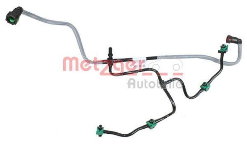 METZGER 0840125 Schlauch, Leckkraftstoff f&uuml;r FORD/LAND ROVER