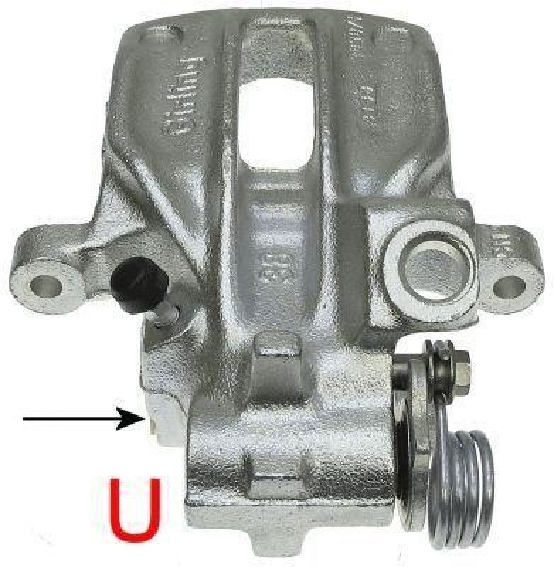 HELLA 8AC 355 383-871 Bremssattel f&uuml;r FIAT/ALFA/LANCIA
