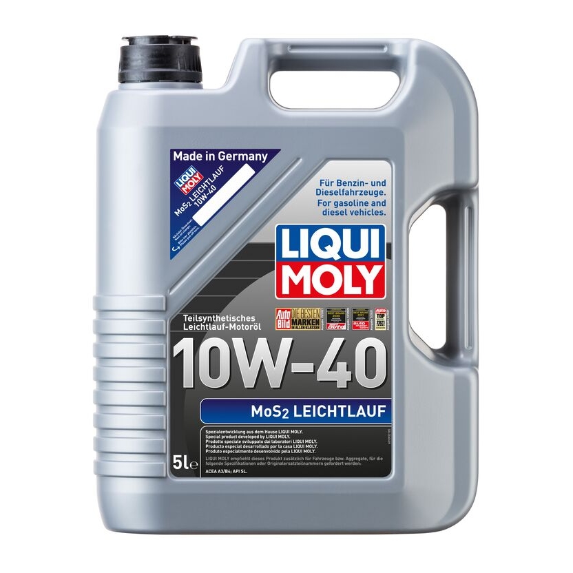 LIQUI MOLY 1092 Motoröl MoS2 Leichtlauf 10W-40 Kanister 5L