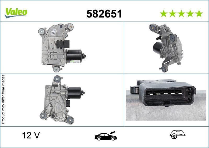 VALEO 582651 Wischermotor Front