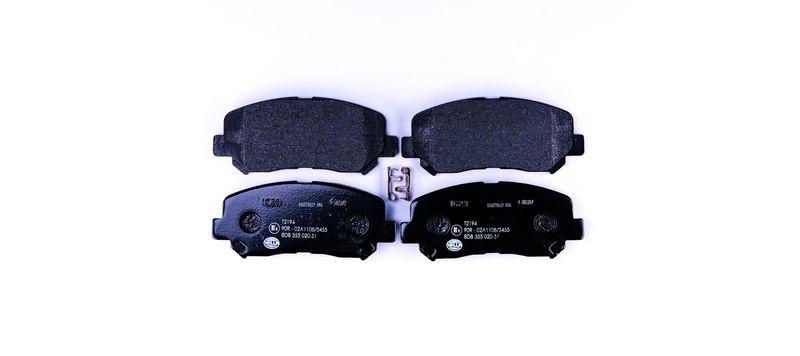 HELLA 8DB 355 020-511 Bremsbelagsatz, Scheibenbremsbelag f&uuml;r MAZDA CX-5 (KE, GH)