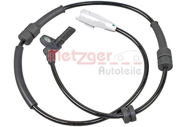 METZGER 09001143 Sensor, Raddrehzahl f&uuml;r CITROEN/FIAT/LANCIA/PEUGEOT VA rechts