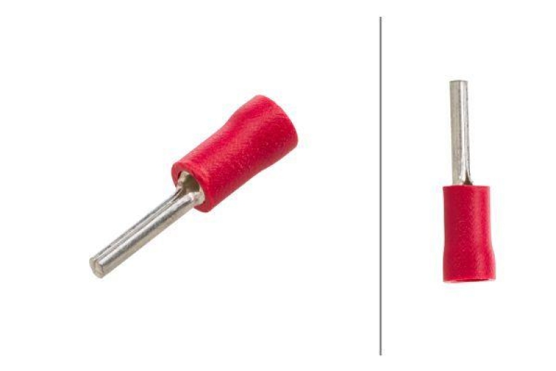 HELLA 8KW 744 769-003 Leitungsverbinder A 133 rot, Drahtstifth&uuml;lse