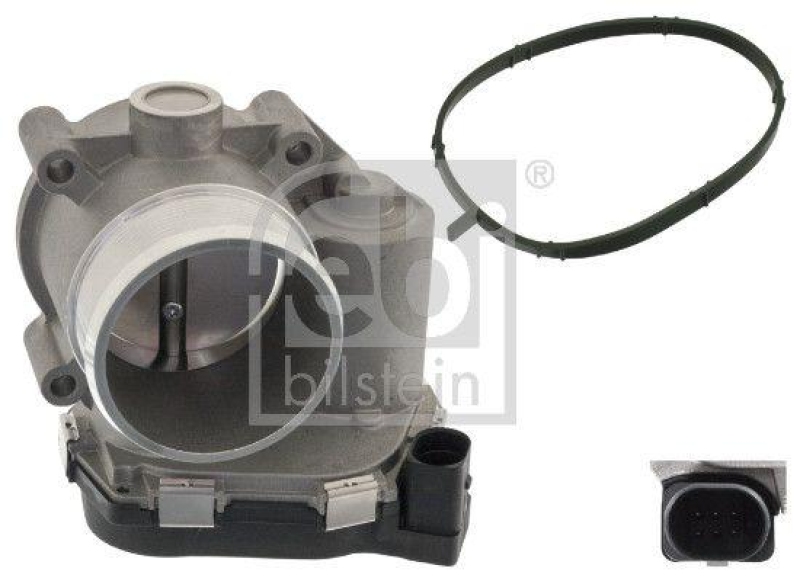 FEBI BILSTEIN 100993 Drosselklappenstutzen mit Dichtung f&uuml;r VW-Audi