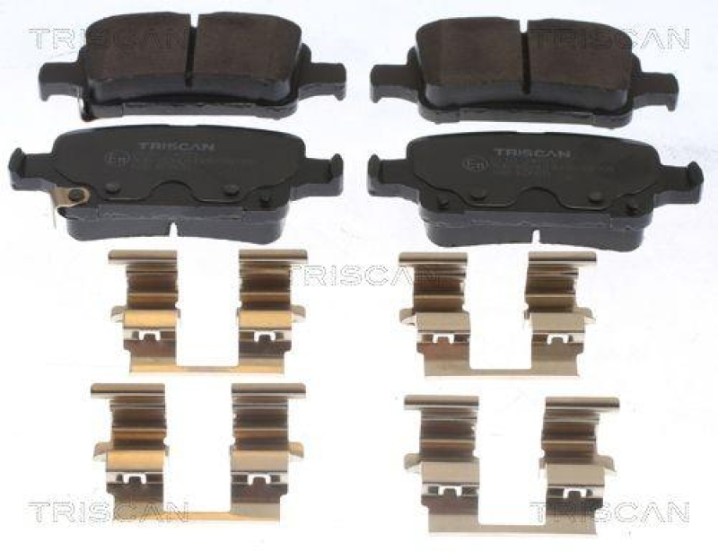 TRISCAN 8110 24893 Bremsbelag Hinten f&uuml;r Opel