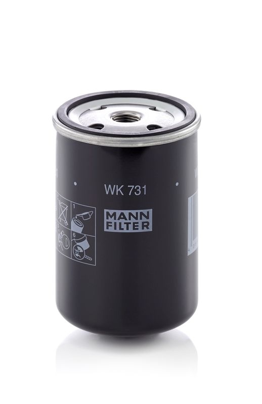 MANN-FILTER WK731 Kraftstofffilter