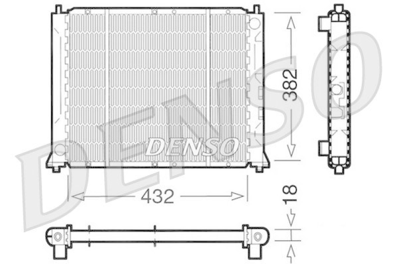 DENSO DRM24004 K&uuml;hler ROVER 200 (RF) 214 i (1995 - 2000)