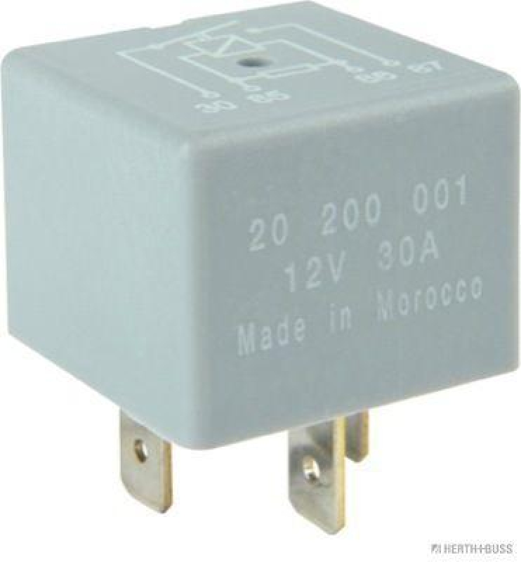 HERTH+BUSS 75613215 Relais, Arbeitsstrom 12 V, 30 A, 4 pins