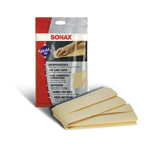 SONAX 04192000 Autopflegetuch für Lack- Chrom- und Fensterflächen
