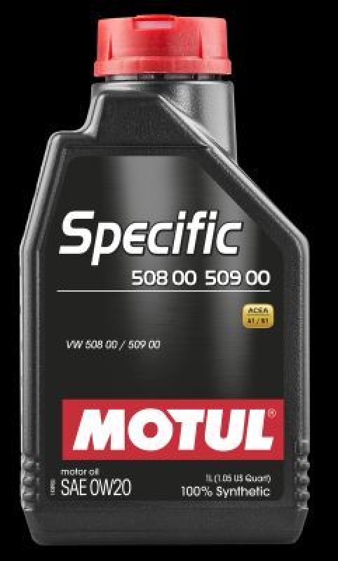 MOTUL 107385 Motoröl Specific 508 00 509 00 0W-20 1 L