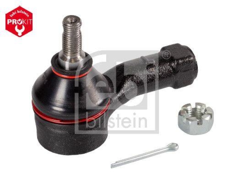 FEBI BILSTEIN 106707 Spurstangenendst&uuml;ck mit Kronenmutter und Splint f&uuml;r HYUNDAI