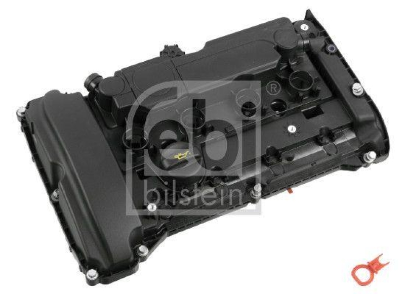 FEBI BILSTEIN 176932 Ventildeckel mit Entl&uuml;ftungsventil und Dichtung f&uuml;r Peugeot