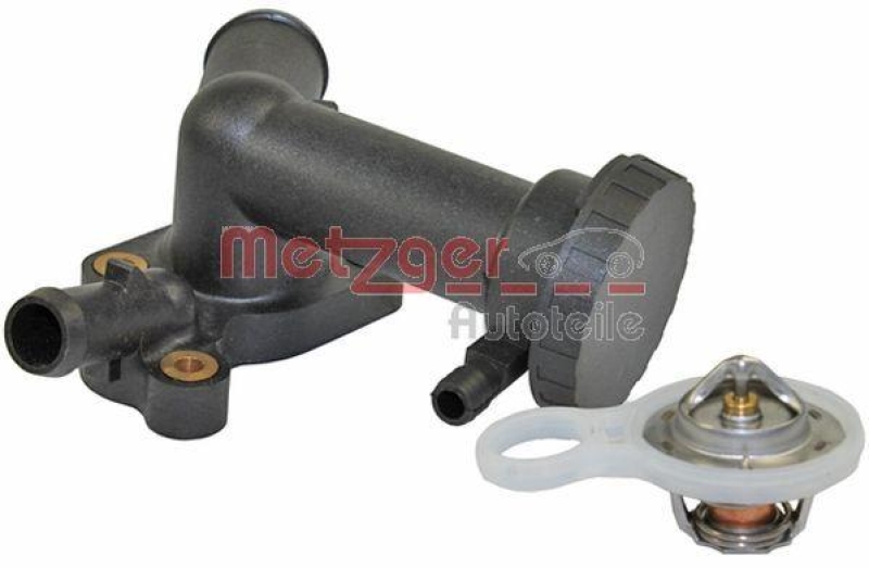 METZGER 4006191 Thermostat K&uuml;hlmittel, Mit Geh&auml;use f&uuml;r BMW/&Ouml;FFNUNGSTEMP. [&deg;C]91