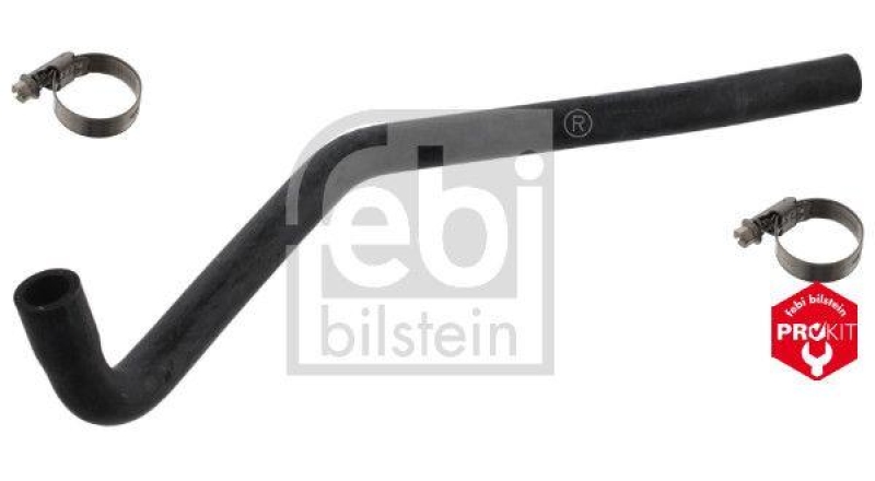 FEBI BILSTEIN 49105 K&uuml;hlwasserschlauch mit Schlauchschellen f&uuml;r Mercedes-Benz