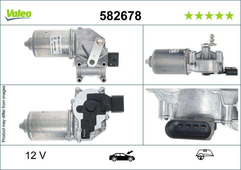 VALEO 582678 Wischermotor Front