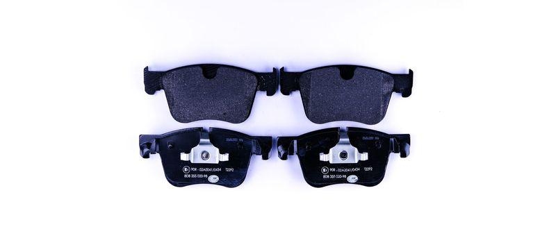 HELLA 8DB 355 020-981 Bremsbelagsatz, Scheibenbremsbelag f&uuml;r P.S.A