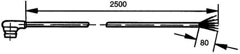 HELLA 8KA 562 671-002 Leitungssatz