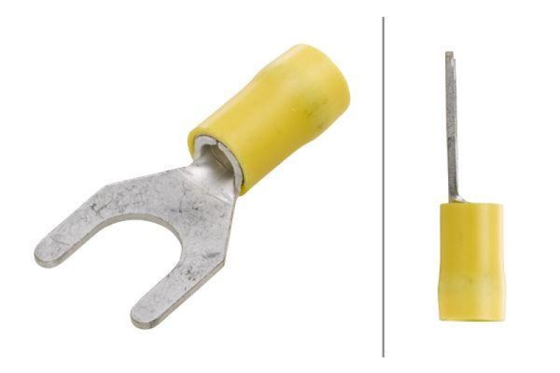 HELLA 8KW 744 786-003 Leitungsverbinder A 129 -> 6 mm², gelb