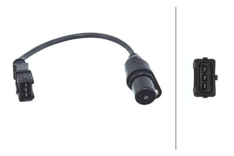 HELLA 6PU 009 146-401 Impulsgeber, Kurbelwelle für HYUNDAI