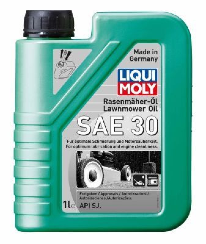 LIQUI MOLY 1264 Motoröl Rasenmäher-Öl SAE 30 Kanister 1 L