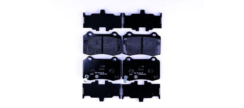 HELLA 8DB 355 021-251 Bremsbelagsatz, Scheibenbremsbelag f&uuml;r JEEP/HYUNDAI