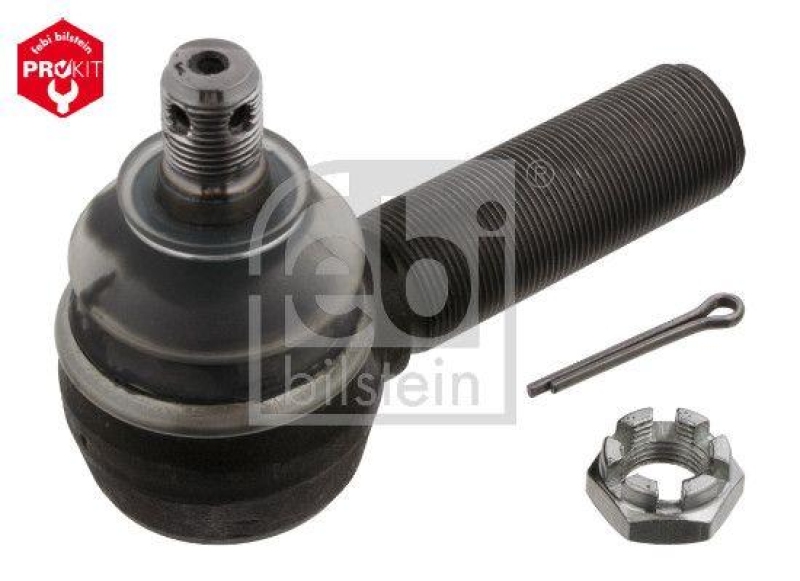 FEBI BILSTEIN 32867 Spur- / Lenkstangenendstück mit Kronenmutter und Splint für DAF