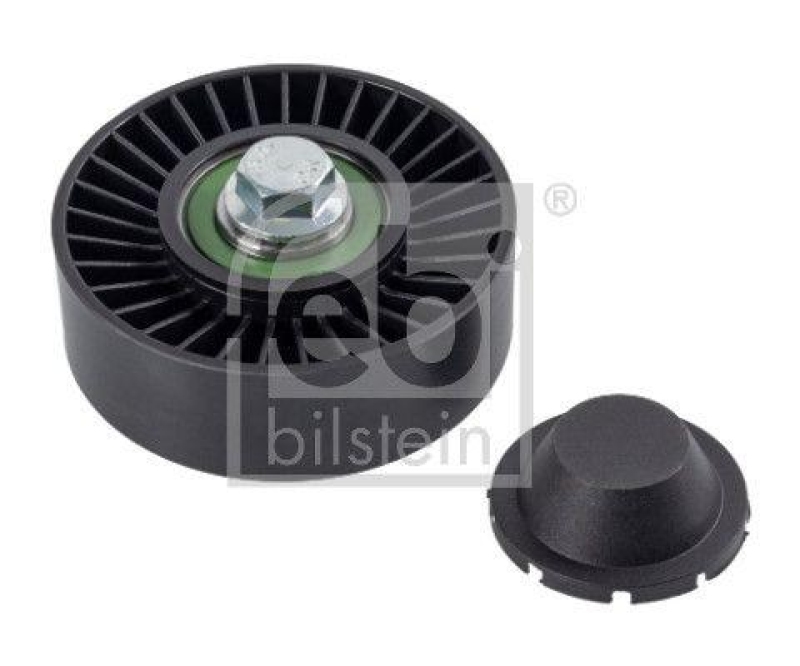 FEBI BILSTEIN 30120 Umlenkrolle f&uuml;r Keilrippenriemen, mit Schraube f&uuml;r BMW