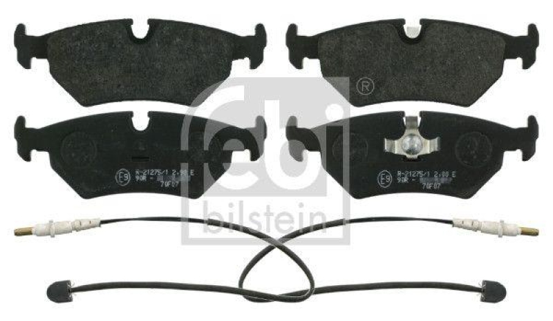 FEBI BILSTEIN 16223 Bremsbelagsatz f&uuml;r Peugeot