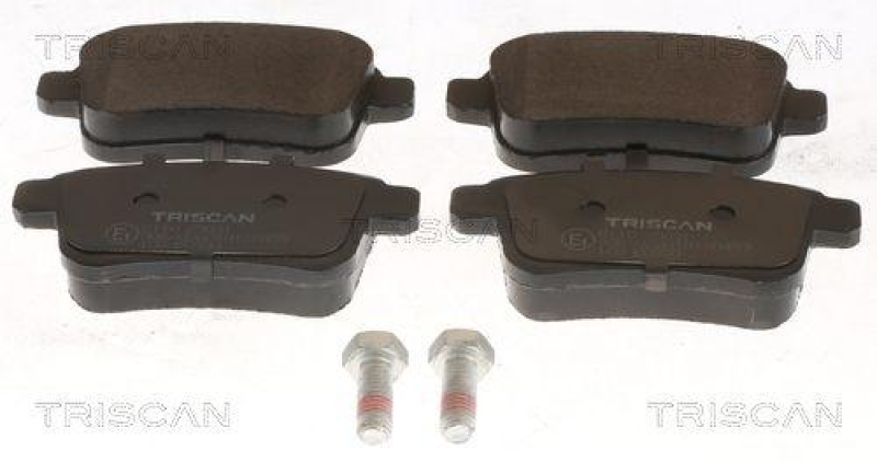 TRISCAN 8110 25031 Bremsbelag Hinten f&uuml;r Renault Kangoo