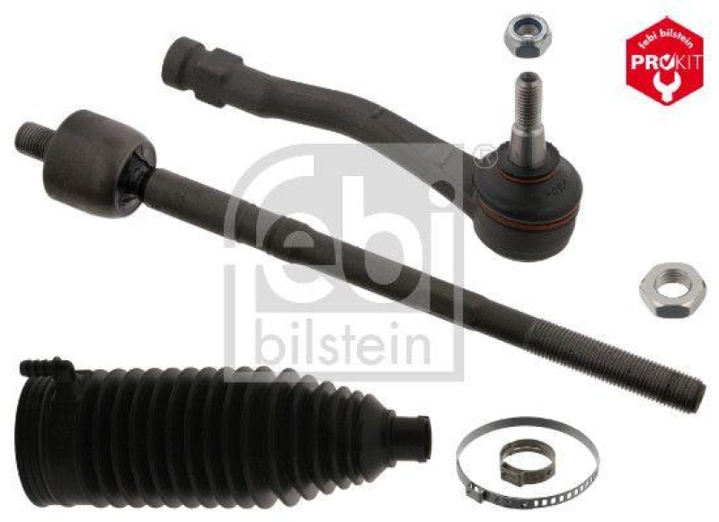 FEBI BILSTEIN 44923 Spurstange mit Lenkmanschettensatz f&uuml;r Peugeot