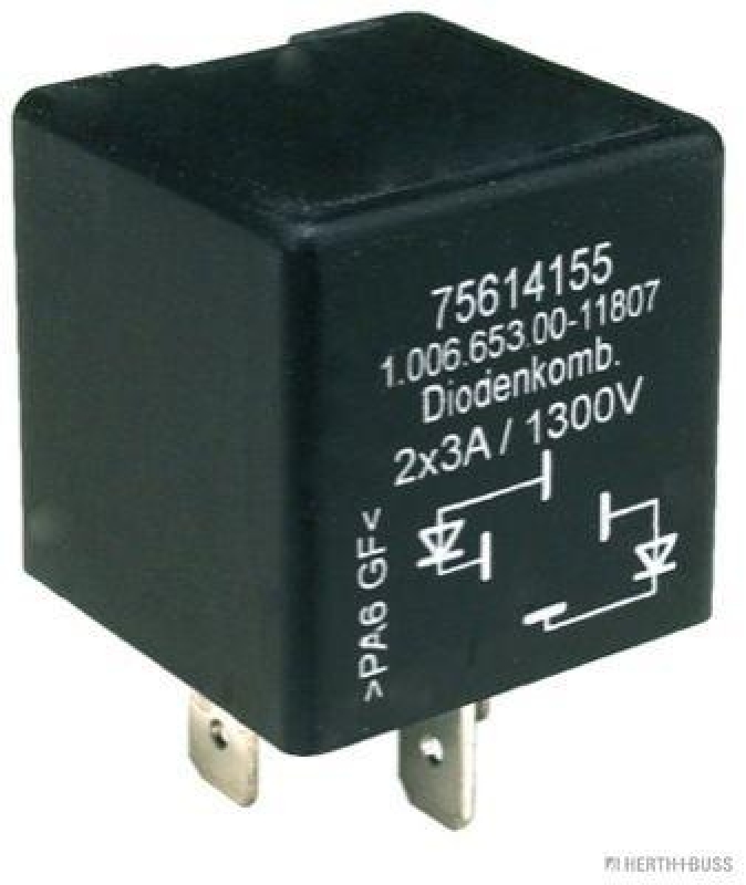 HERTH+BUSS 75614155 Diode 3 A, 1300 V