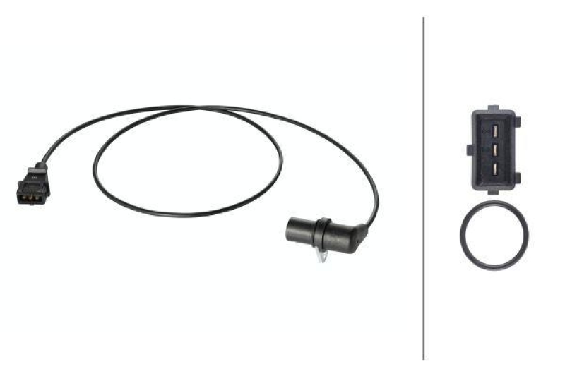 HELLA 6PU 009 146-651 Impulsgeber, Kurbelwelle für CHEVROLET/OPEL/DAEWOO