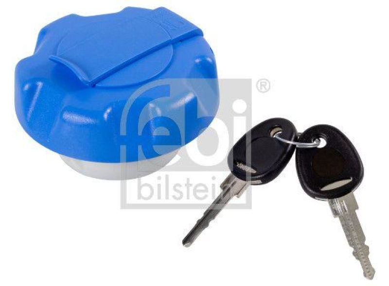 FEBI BILSTEIN 174821 Tankdeckel für AdBlue®-Tank, mit Schlüssel für RENAULT (RVI)