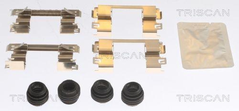TRISCAN 8105 431665 Montagesatz, Scheibenbremsbelag f&uuml;r Hyundai