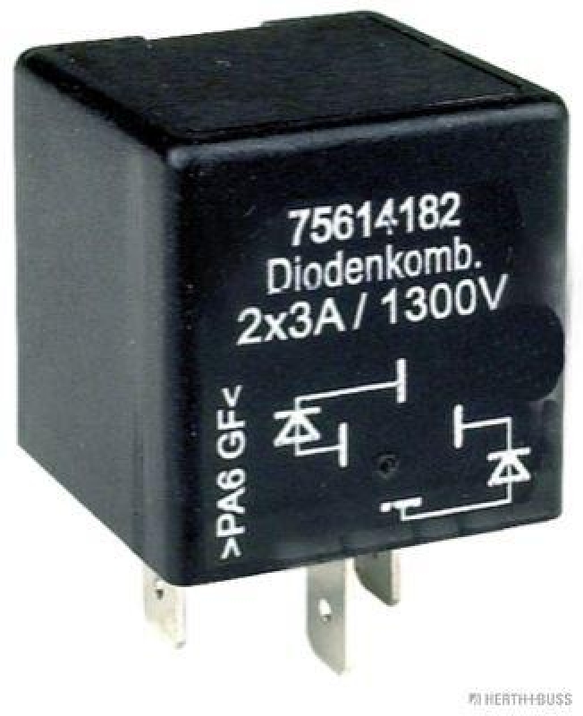 HERTH+BUSS 75614182 Diode 3 A, 4 pins