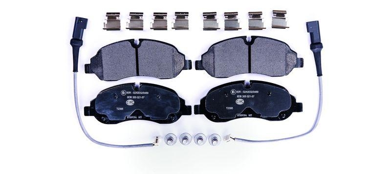 HELLA 8DB 355 021-571 Bremsbelagsatz, Scheibenbremsbelag f&uuml;r FORD/FORD AUSTRALIA