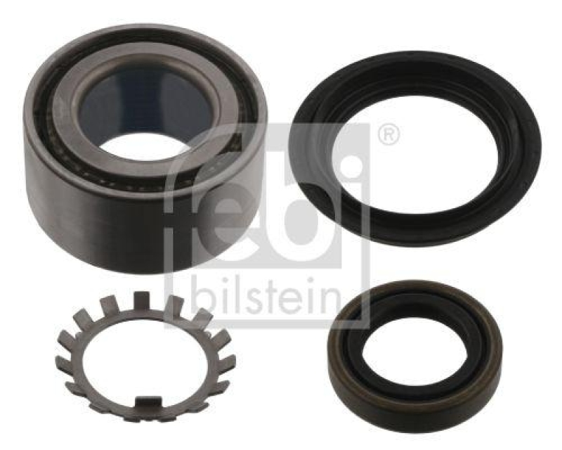 FEBI BILSTEIN 32887 Radlagersatz mit Dichtringen und Sicherungsring f&uuml;r NISSAN