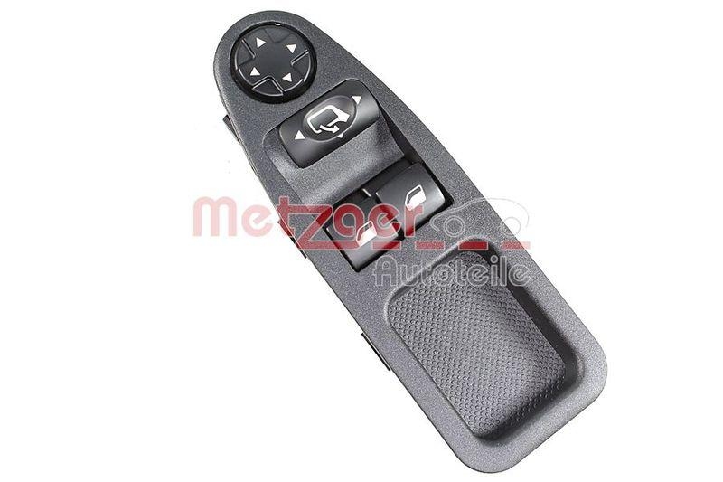 METZGER 0916940 Schalter, Fensterheber f&uuml;r CITROEN/FIAT/PEUGEOT
