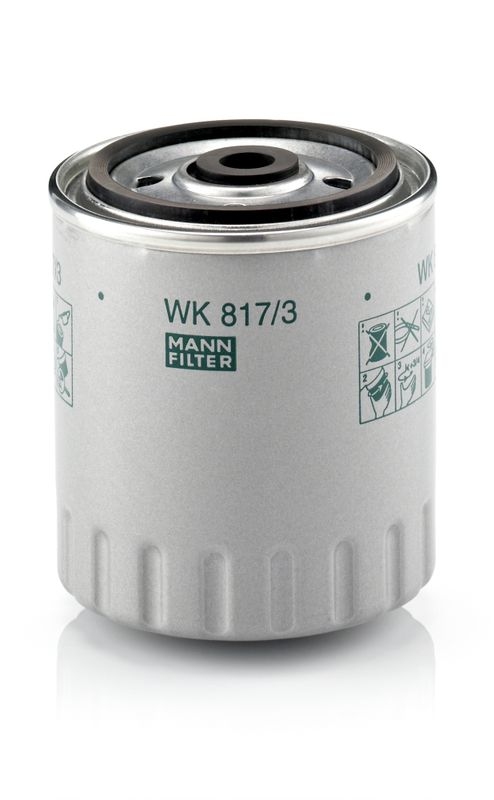MANN-FILTER WK817/3X Kraftstofffilter