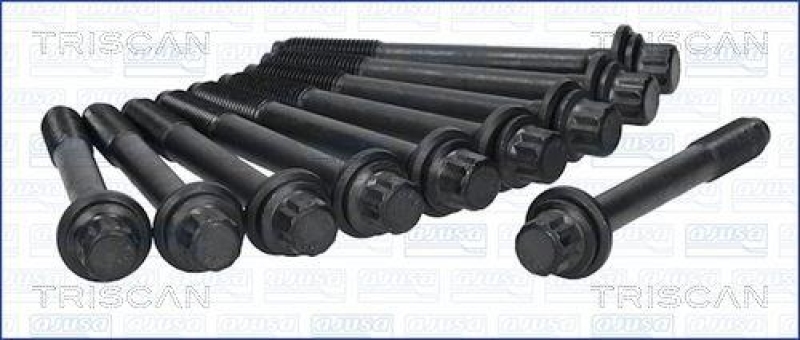 TRISCAN 98-4207 Zylinderkopfschraubensatz f&uuml;r Mitsubishi