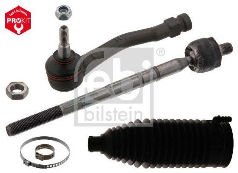 FEBI BILSTEIN 44934 Spurstange mit Lenkmanschettensatz f&uuml;r Peugeot