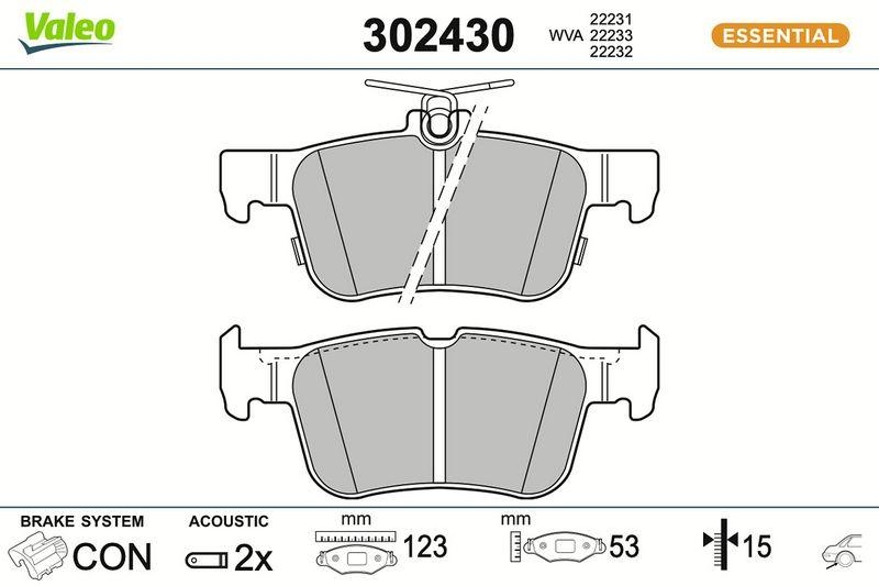 VALEO 302430 SBB-Satz FIRST